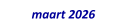 maart 2026